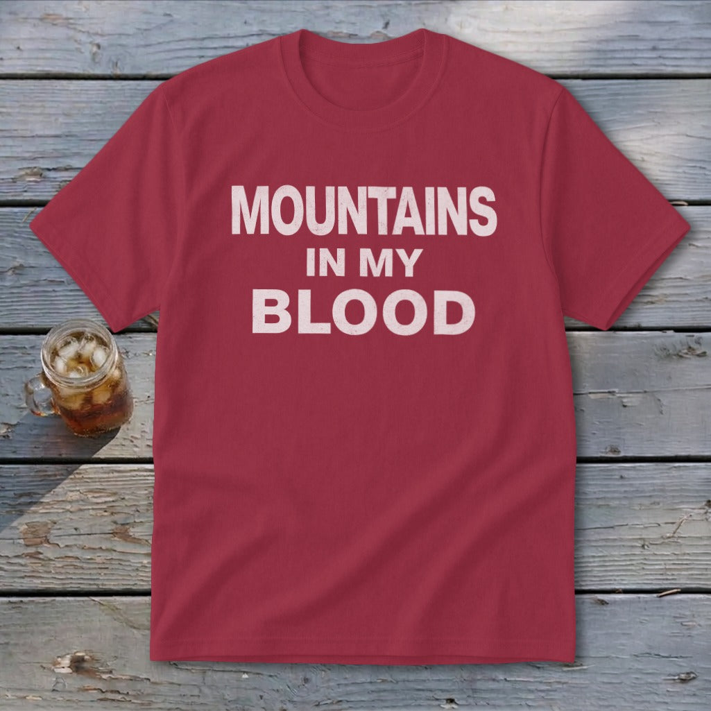 Mountains In My Blood Youth Tee