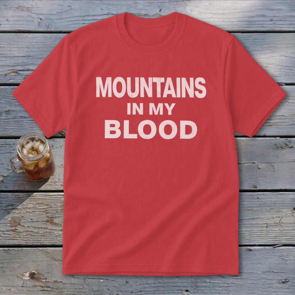 Mountains In My Blood Youth Tee