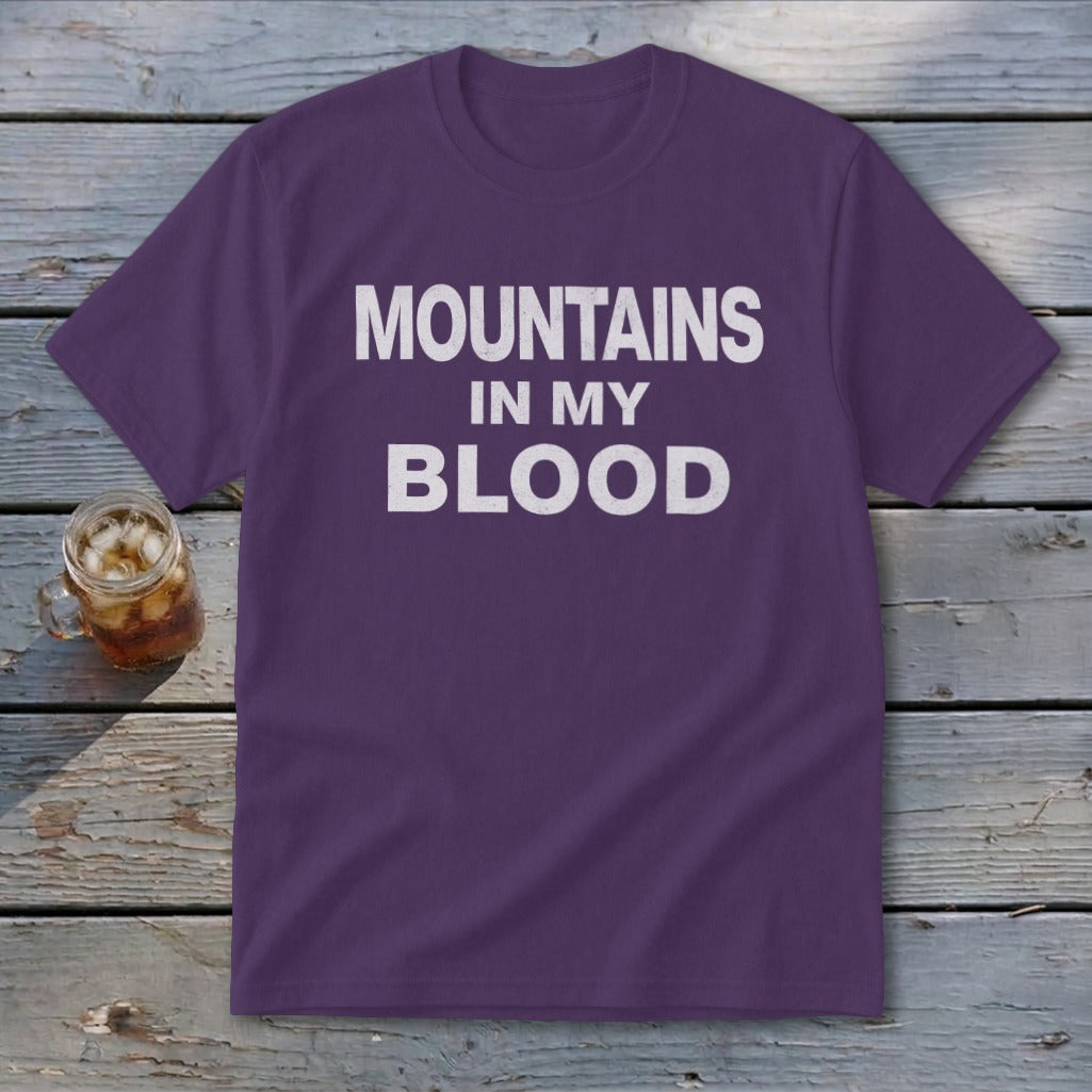 Mountains In My Blood Youth Tee