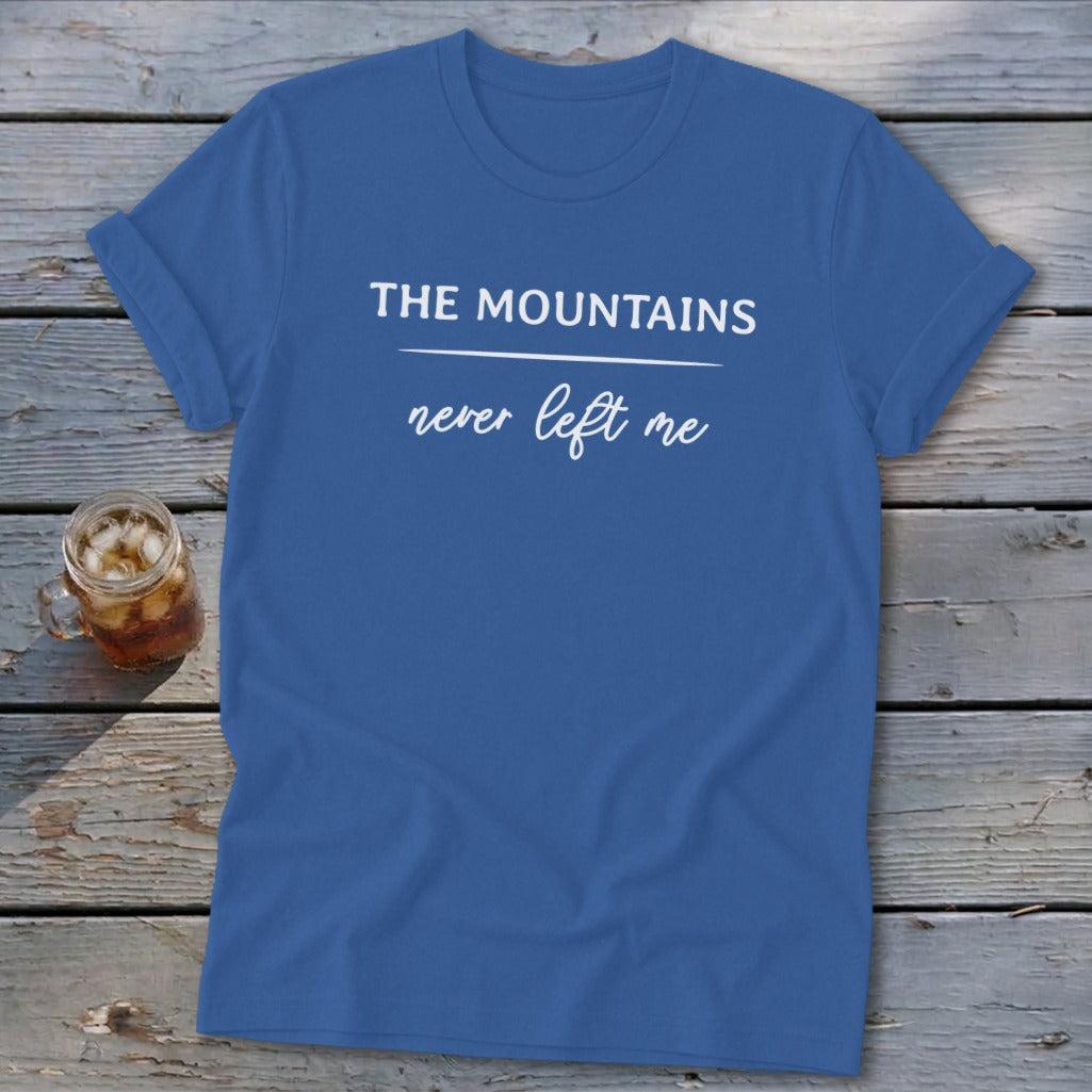 Mountains Never Left Me Softstyle Tee