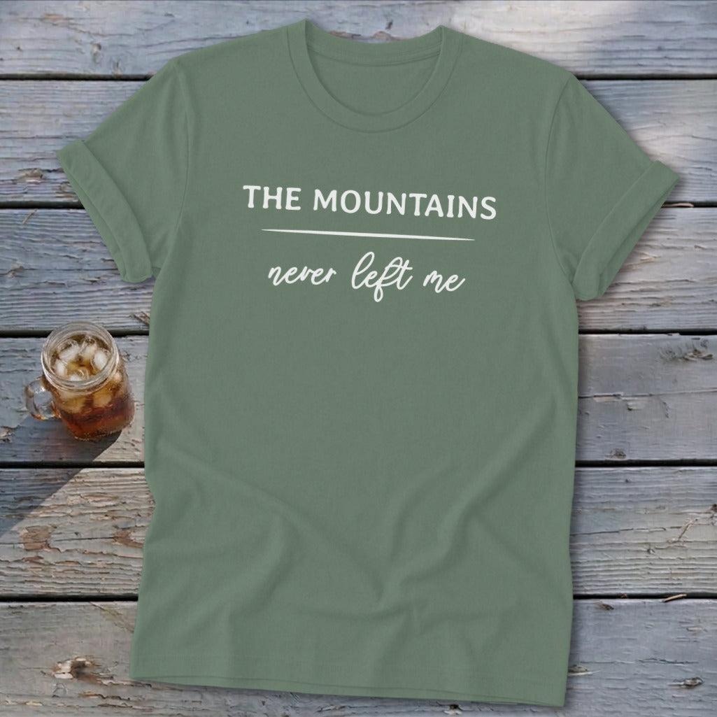 Mountains Never Left Me Softstyle Tee