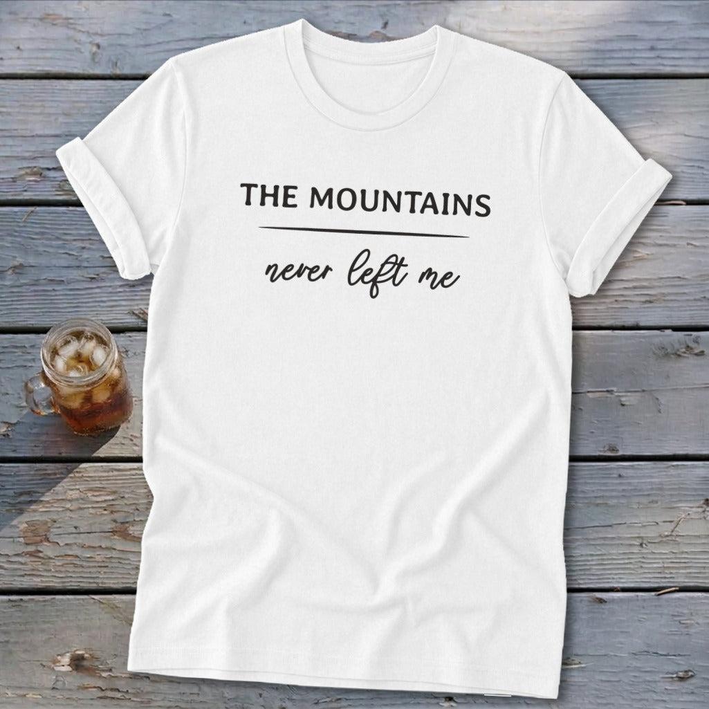 Mountains Never Left Me Softstyle Tee