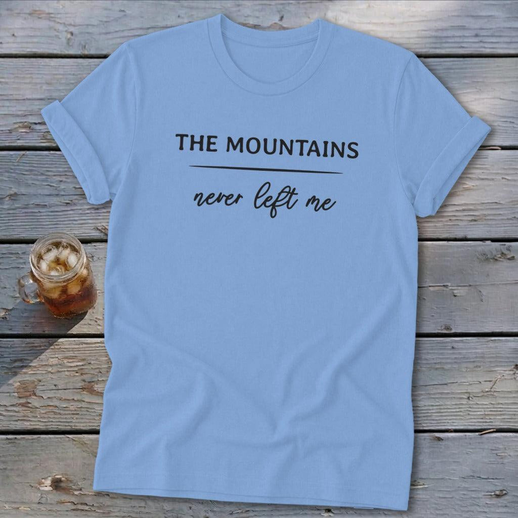 Mountains Never Left Me Softstyle Tee