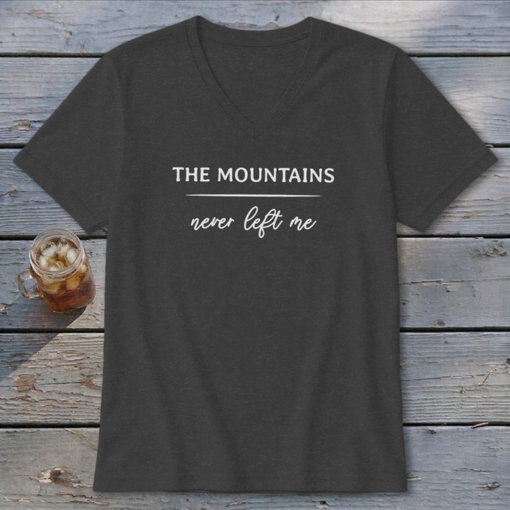 Mountains Never Left Me V-neck