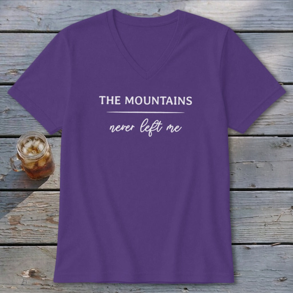 Mountains Never Left Me V-neck