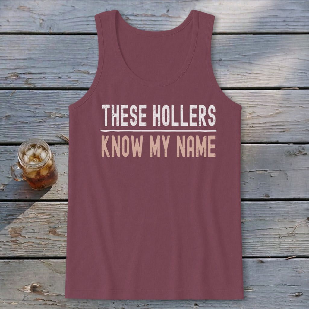 My Name In These Hollers Tank Top