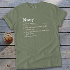 Nary Definition Signature Tee
