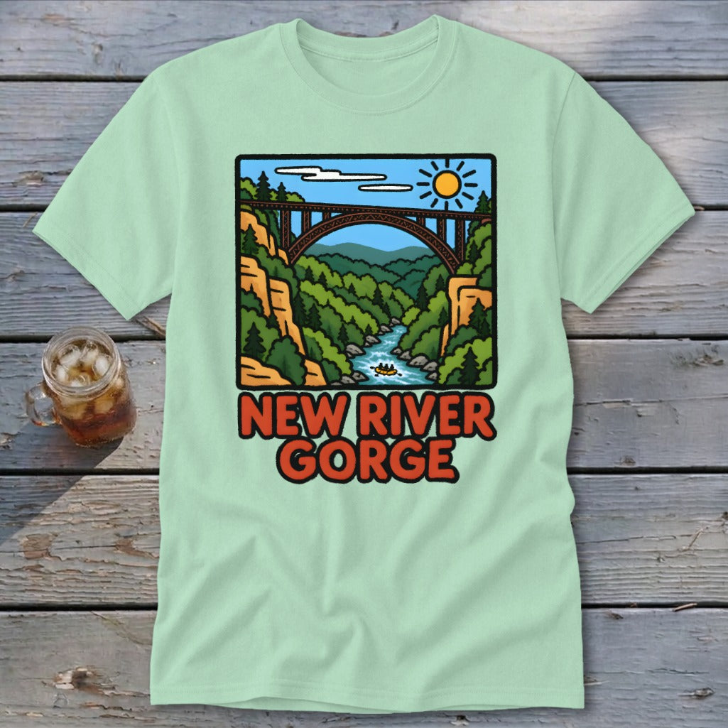 New River Gorge Classic Tee