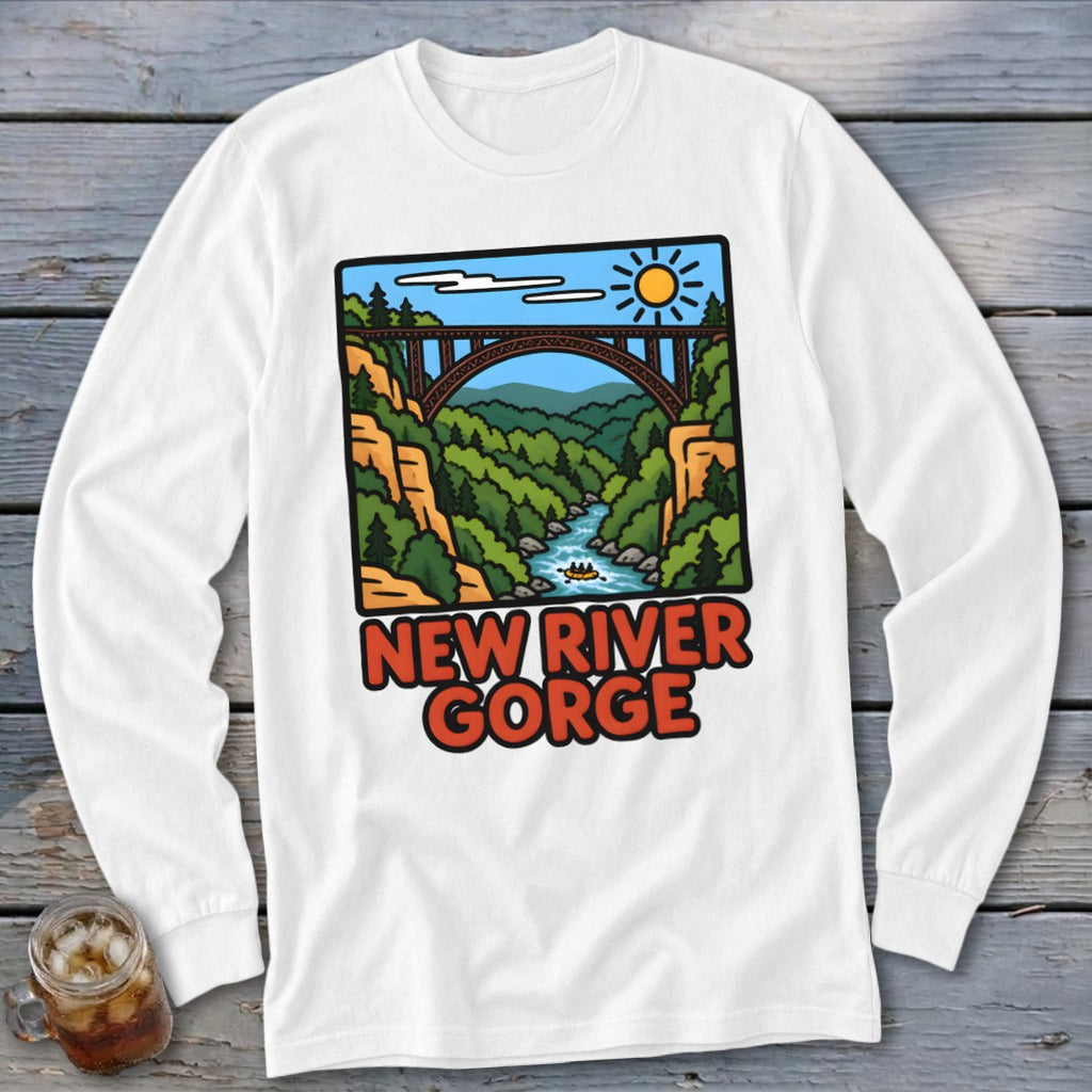 New River Gorge Long Sleeve Tee