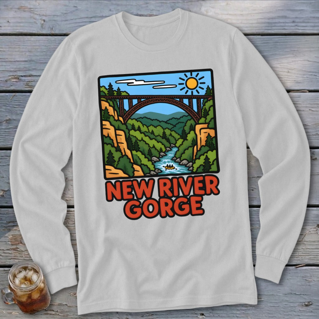 New River Gorge Long Sleeve Tee