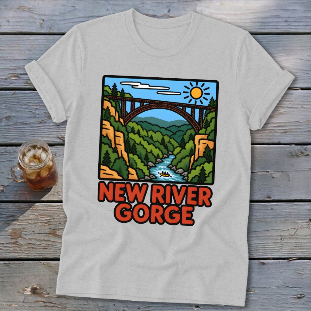 New River Gorge Softstyle Tee