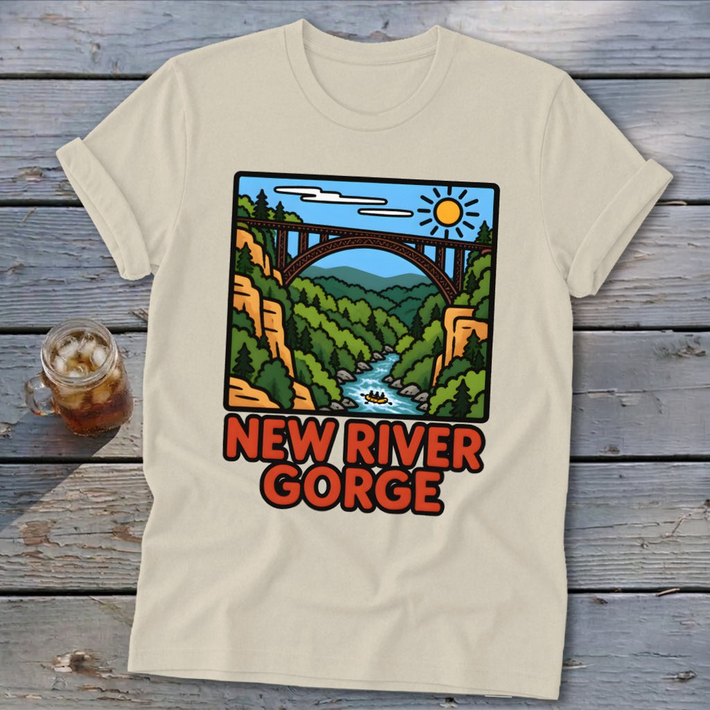 New River Gorge Softstyle Tee