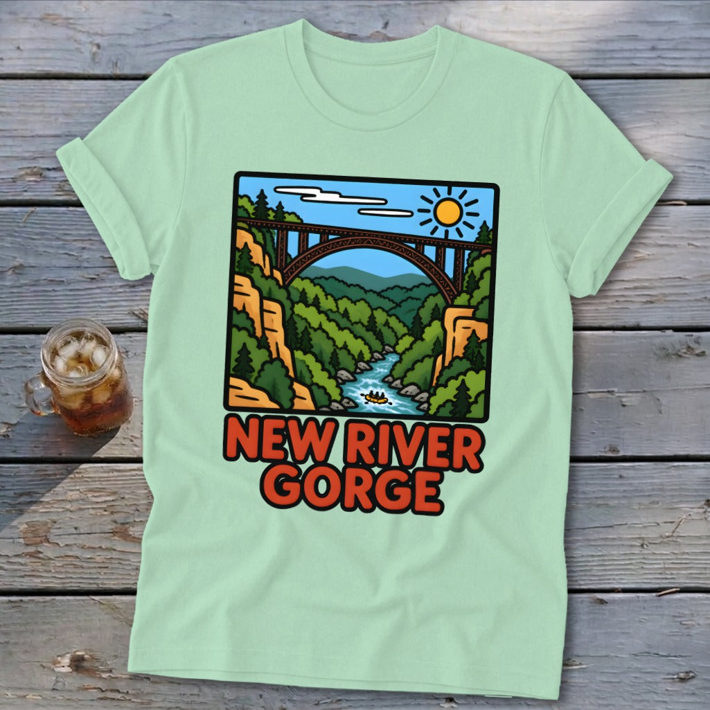 New River Gorge Softstyle Tee