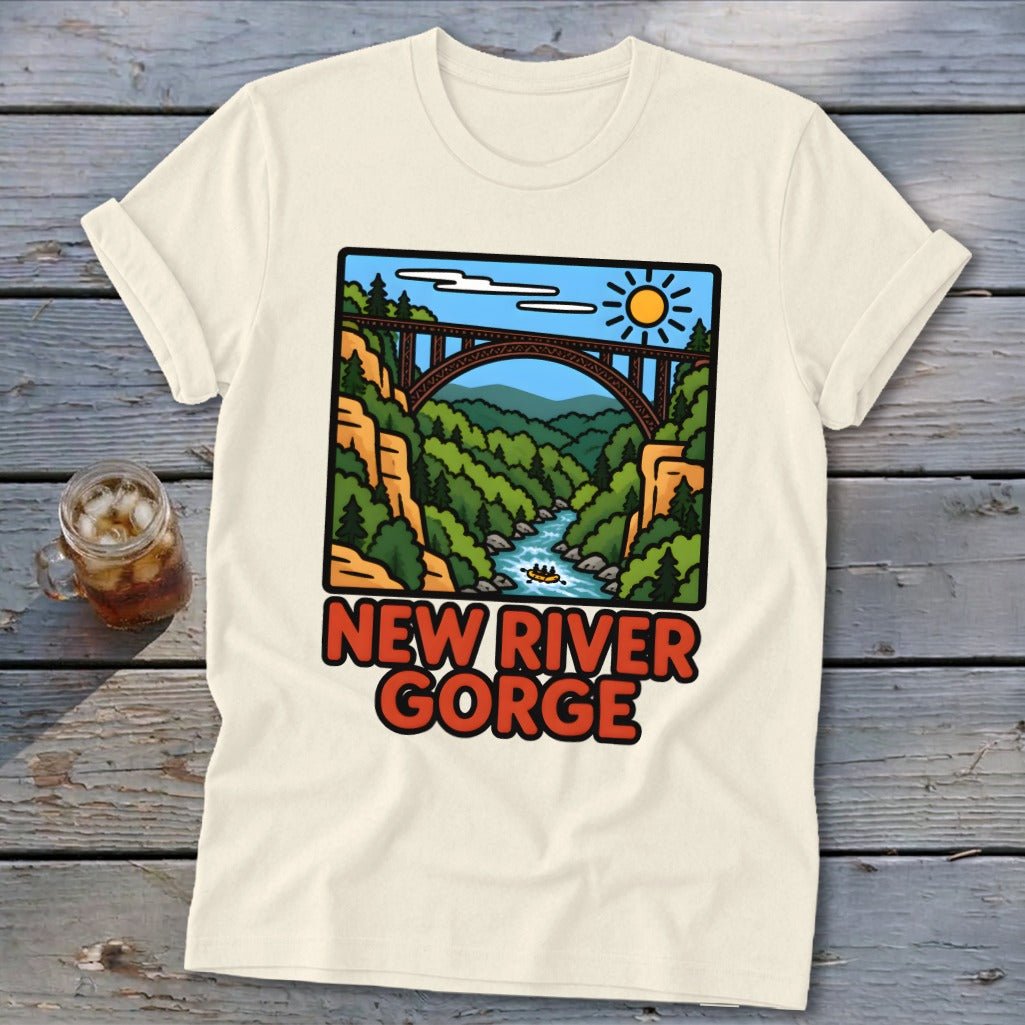 New River Gorge Softstyle Tee