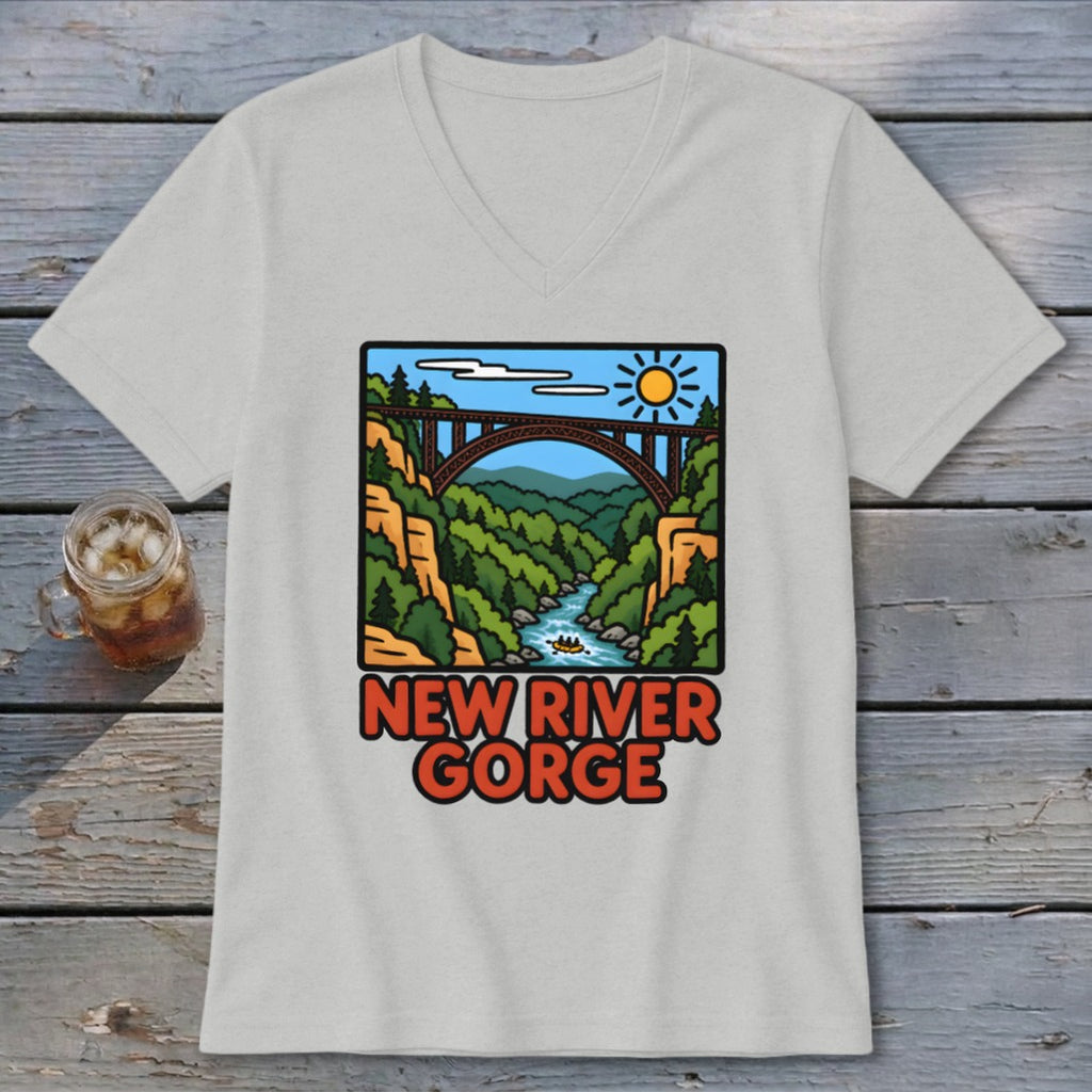New River Gorge V-neck