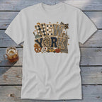 New York Faux Chenille Fall Patch Classic Tee