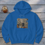 New York Faux Chenille Fall Patch Hoodie