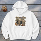 New York Faux Chenille Fall Patch Hoodie