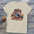 New York Faux Patchwork Pumpkin Softstyle Tee