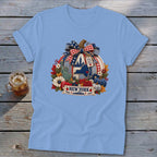 New York Faux Patchwork Pumpkin Softstyle Tee