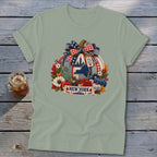New York Faux Patchwork Pumpkin Softstyle Tee