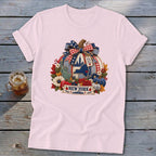 New York Faux Patchwork Pumpkin Softstyle Tee