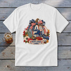 New York Faux Patchwork Pumpkin Youth Tee