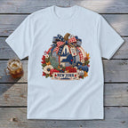 New York Faux Patchwork Pumpkin Youth Tee