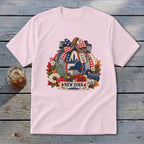 New York Faux Patchwork Pumpkin Youth Tee