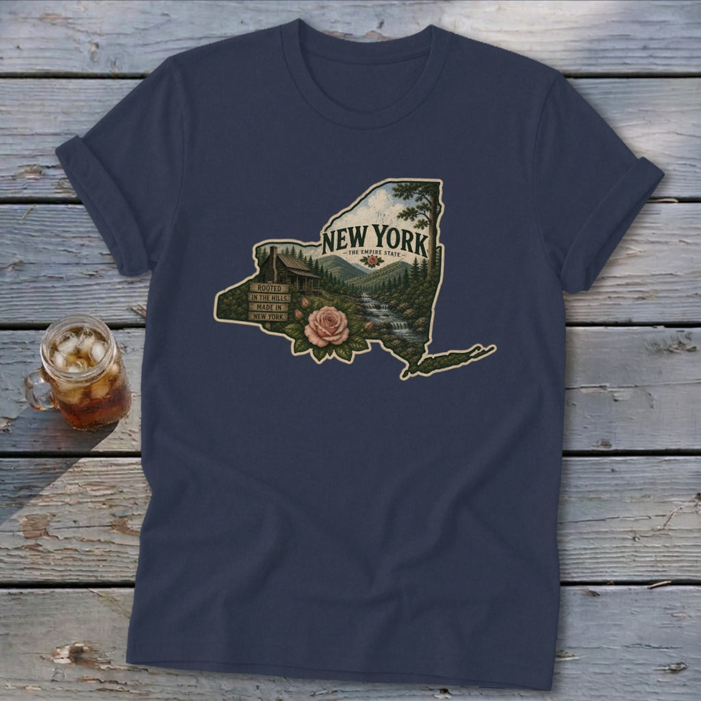 New York Homeplace Scene Softstyle Tee