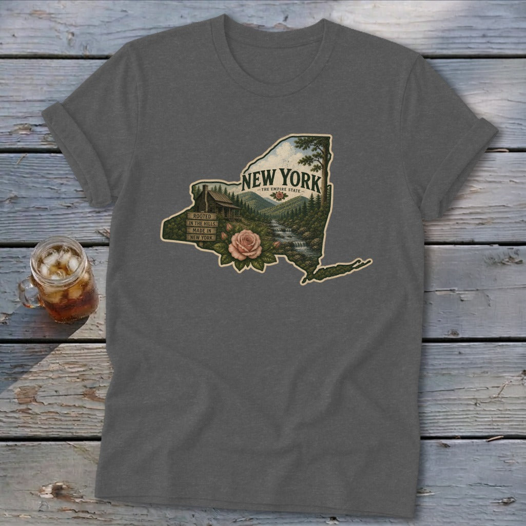 New York Homeplace Scene Softstyle Tee