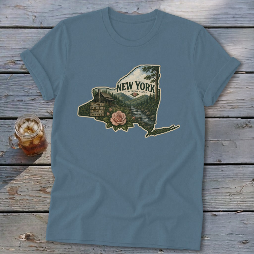 New York Homeplace Scene Softstyle Tee