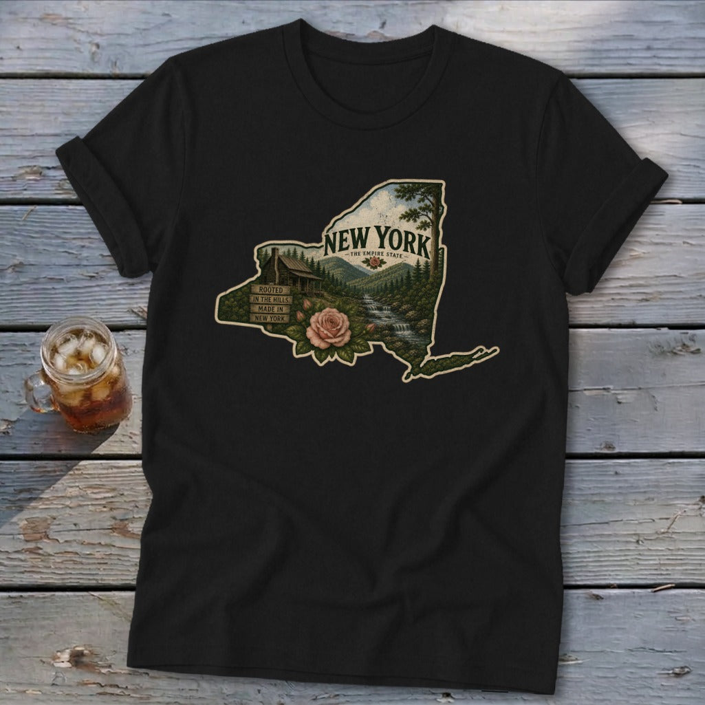 New York Homeplace Scene Softstyle Tee
