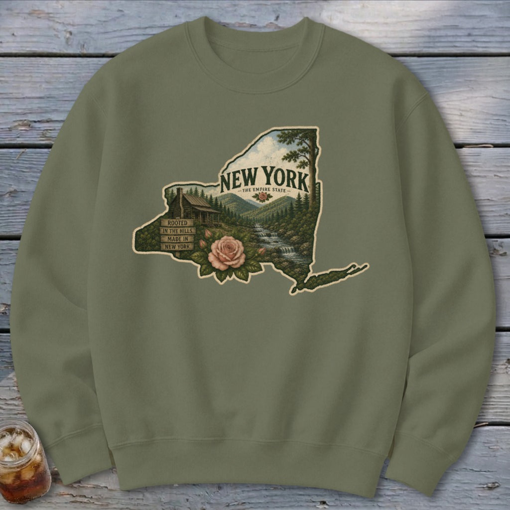 New York Homeplace Scene Sweatshirt