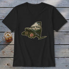 New York Homeplace Scene V-neck