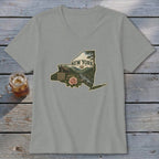 New York Homeplace Scene V-neck
