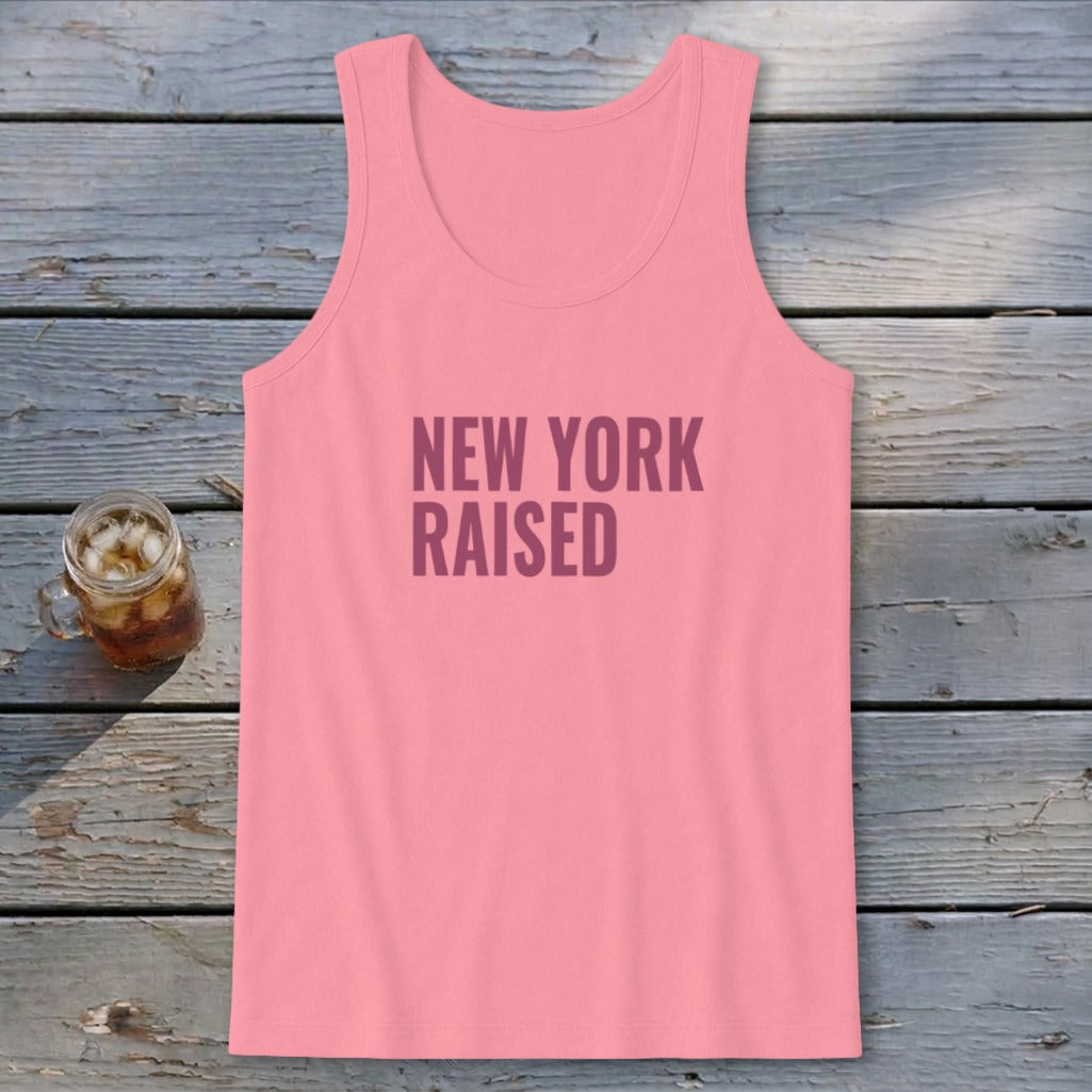 New York Raised Tank Top