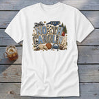 North Carolina Faux Chenille Fall Patch Classic Tee