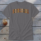 North Carolina Faux Embroidery Letters Classic Tee