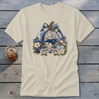 North Carolina Faux Patchwork Pumpkin Classic Tee