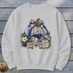 North Carolina Faux Patchwork Pumpkin Sweatshirt