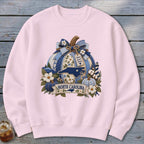 North Carolina Faux Patchwork Pumpkin Sweatshirt