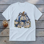 North Carolina Faux Patchwork Pumpkin Youth Tee