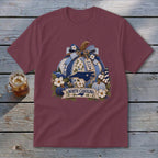North Carolina Faux Patchwork Pumpkin Youth Tee