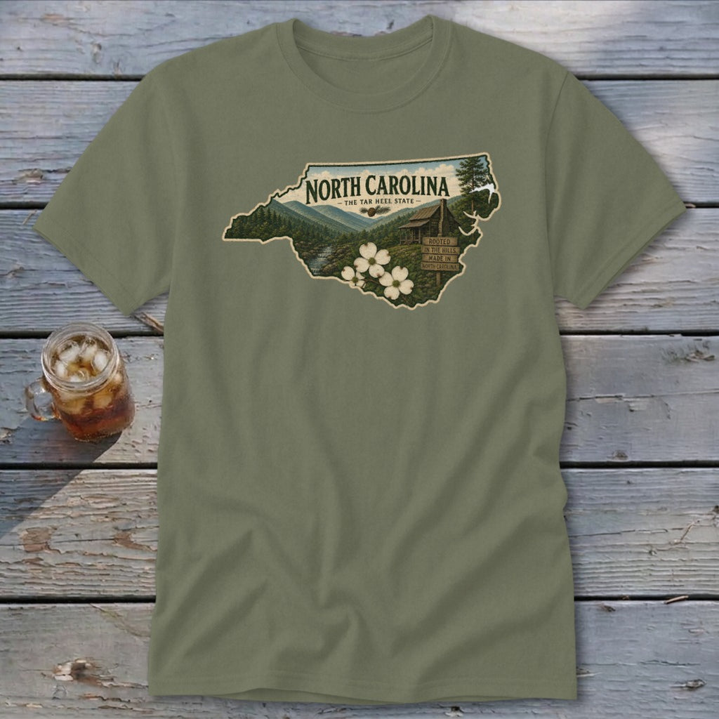 North Carolina Homeplace Scene Classic Tee