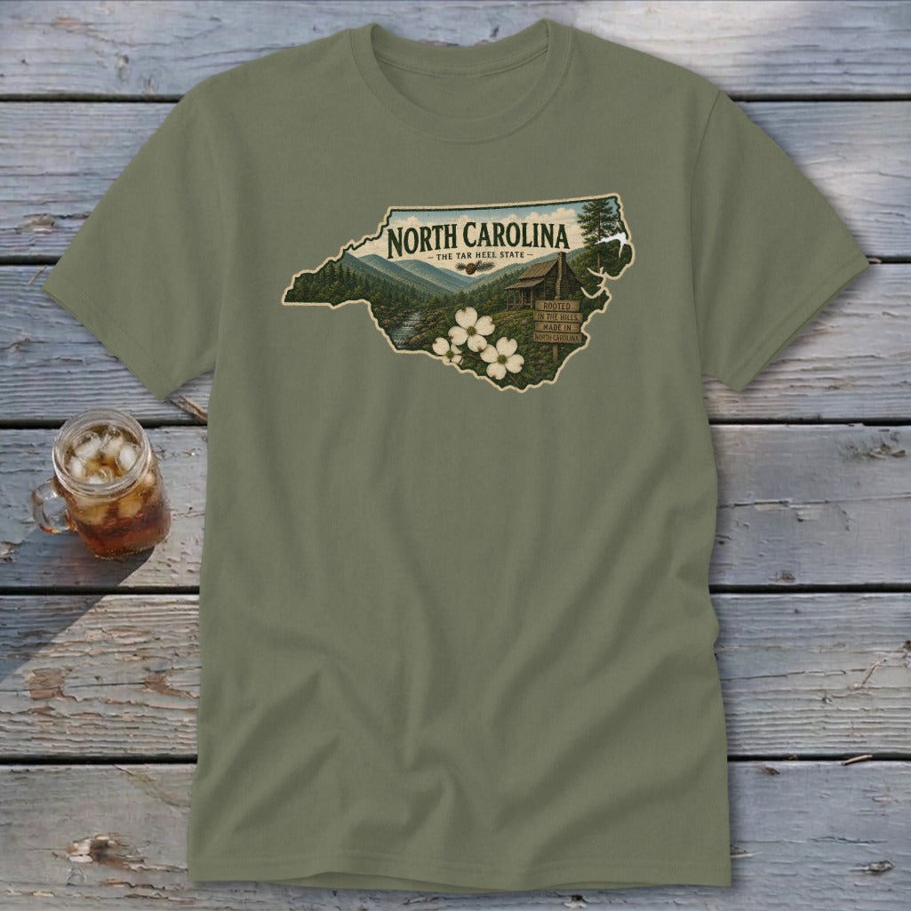 North Carolina Homeplace Scene Classic Tee