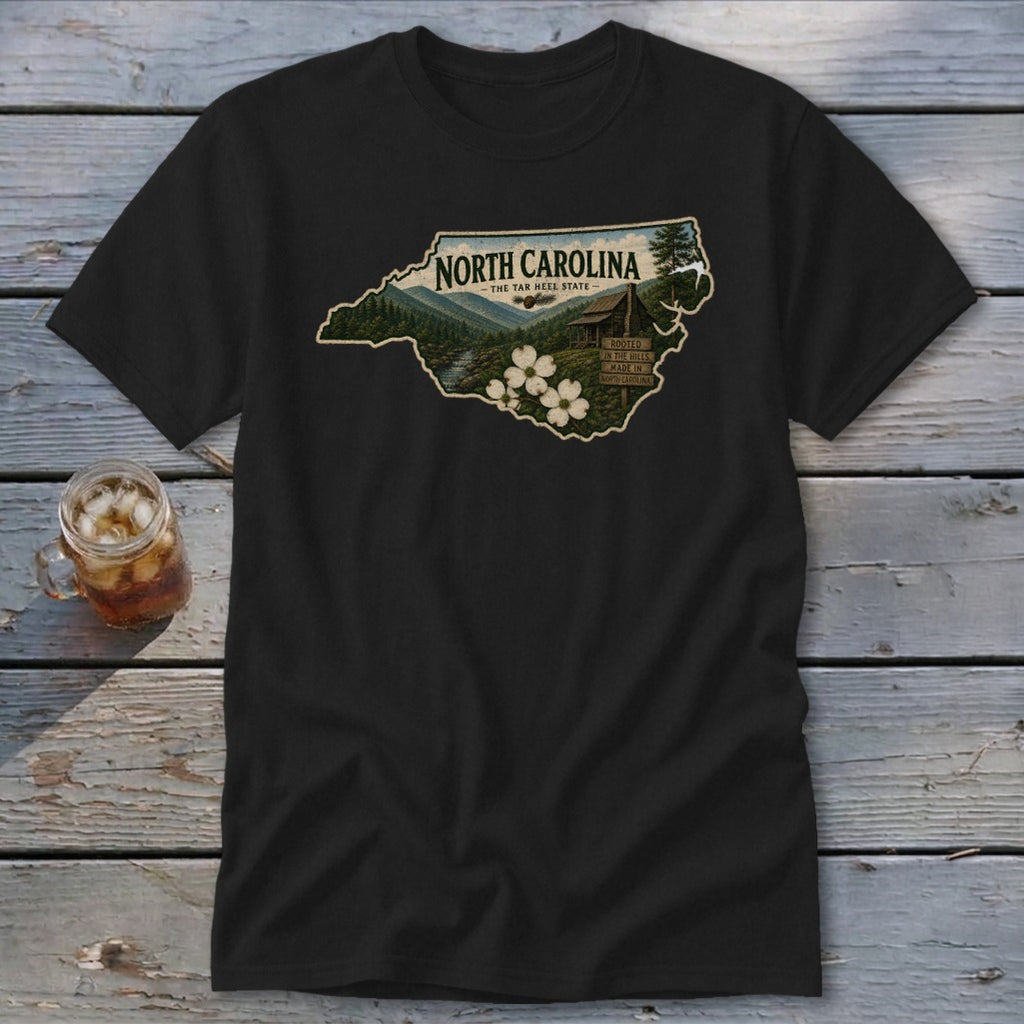 North Carolina Homeplace Scene Classic Tee