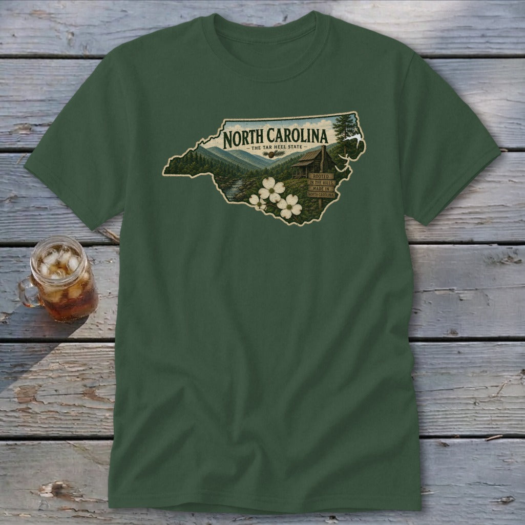 North Carolina Homeplace Scene Classic Tee