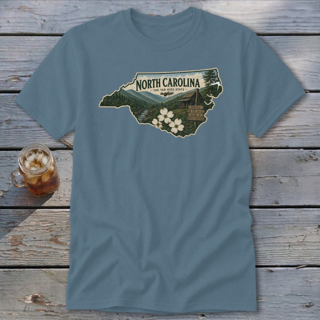 North Carolina Homeplace Scene Classic Tee