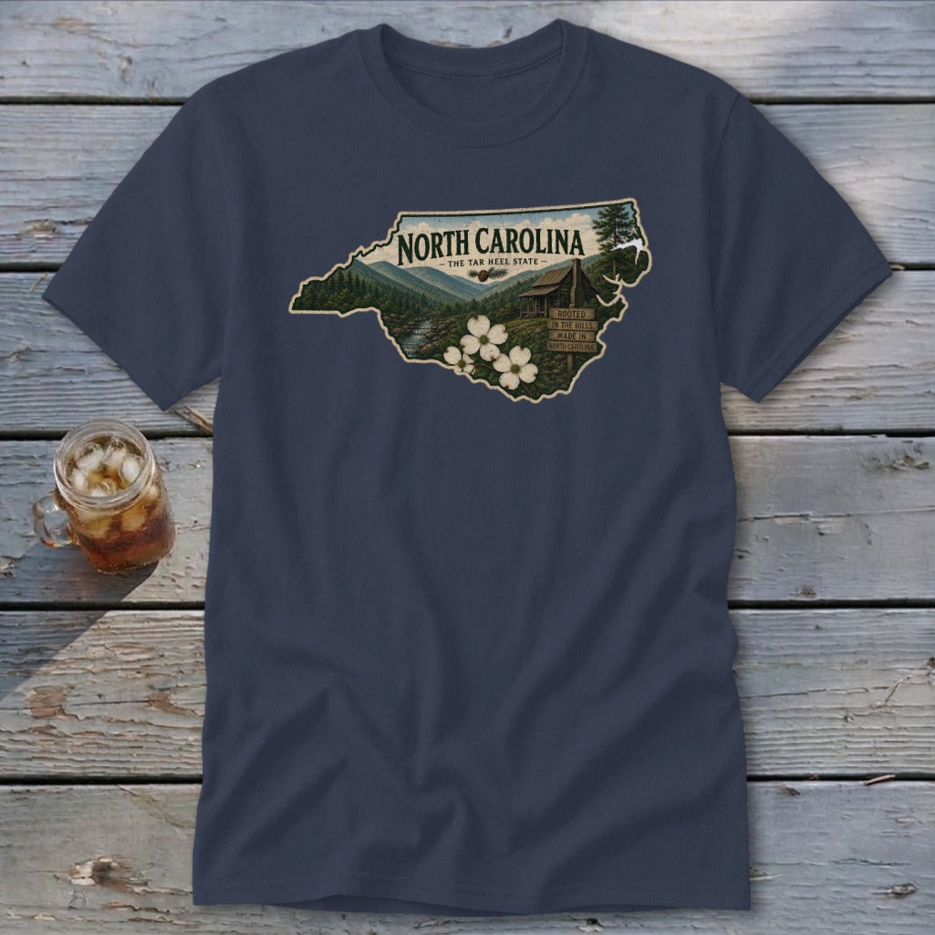 North Carolina Homeplace Scene Classic Tee